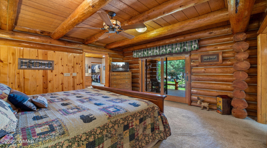 Primary Suite with Door to Back Deck
