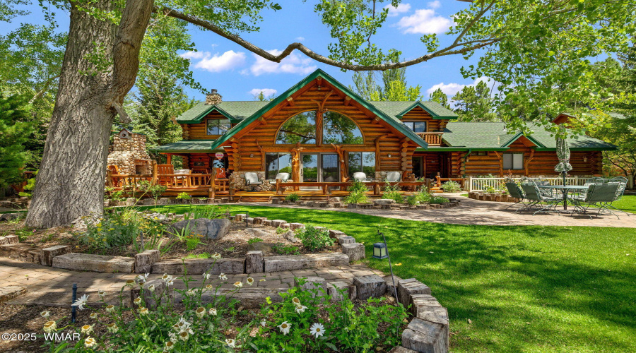 Back View of Home