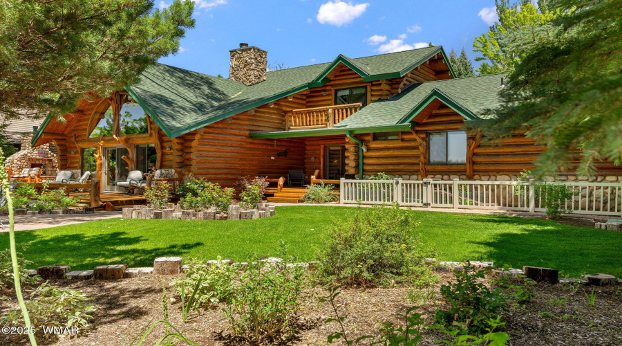 Back View of Home & Yard
