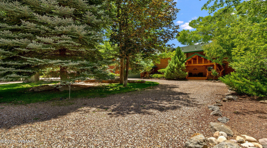 Front View - Circle Driveway