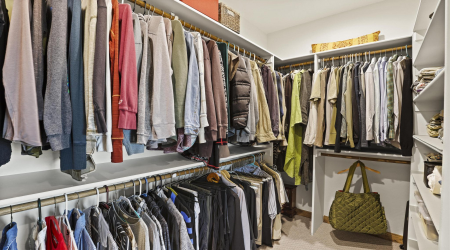 Primary Walk-in Closet