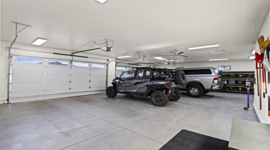 Oversized 4 Car Garage