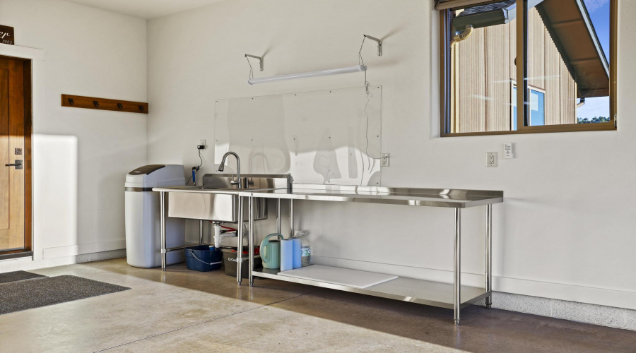 Stainless Steel  Work Table and Sink