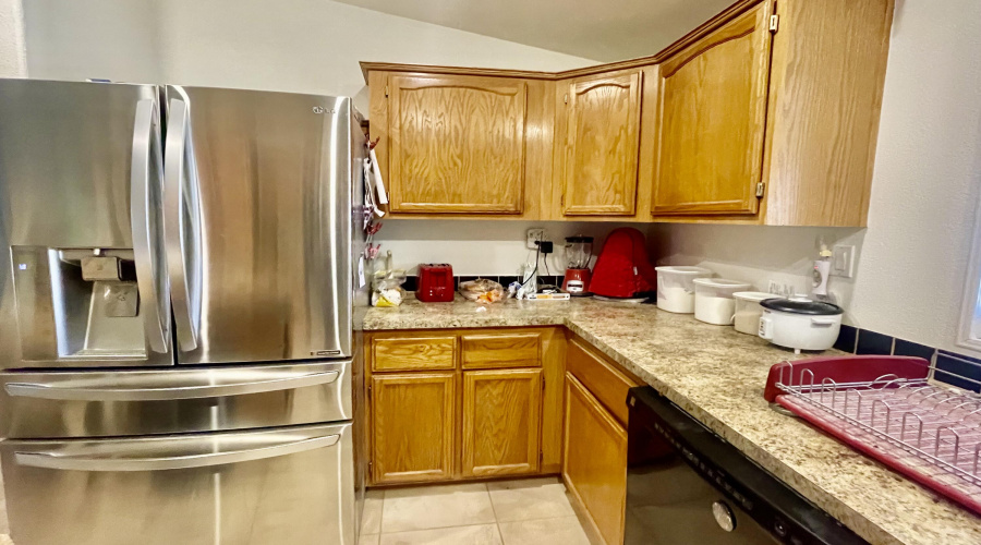Spacious island kitchen