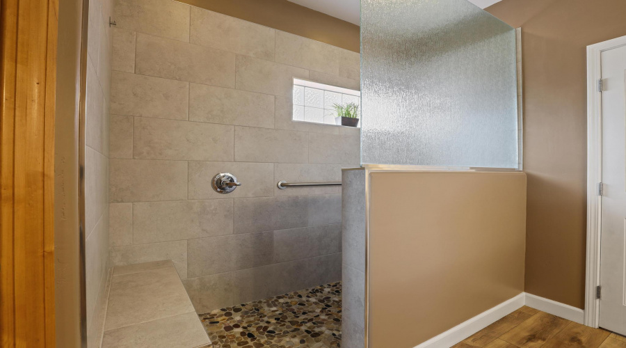 Custom Walk-In Shower Primary