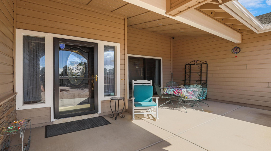 Covered Front Patio