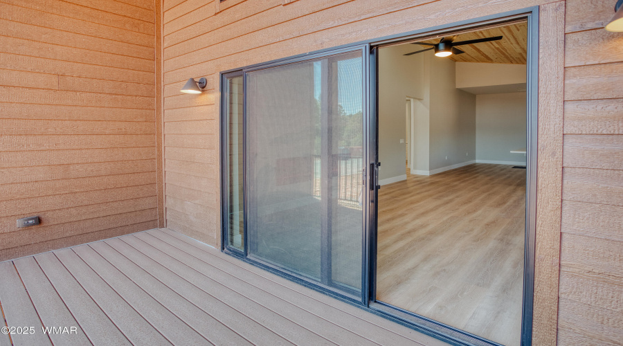 Balcony from Great Room