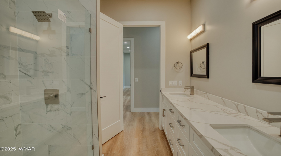 Marble Tile Shower