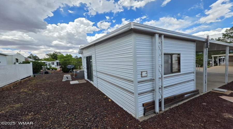 Side of Home  Carport