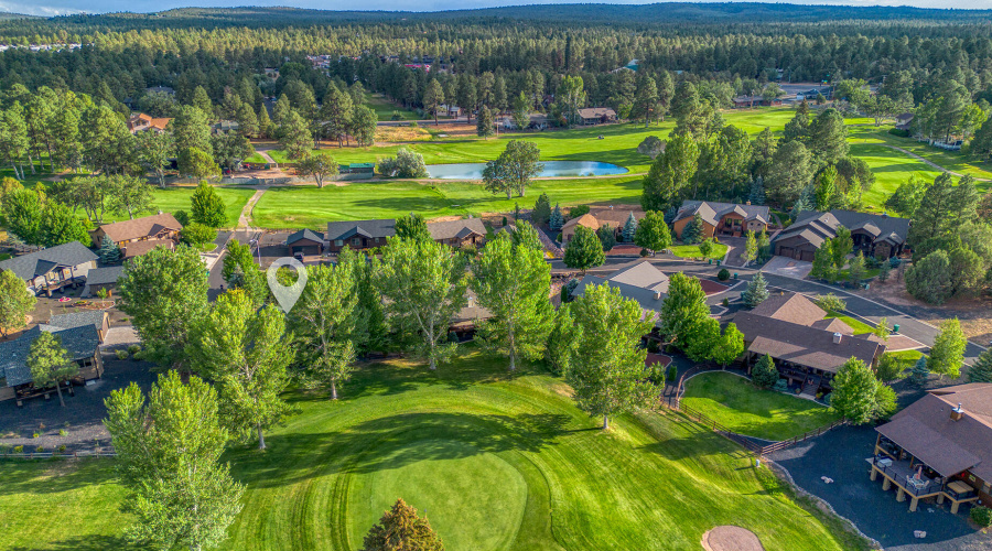 Aerial View 9th Hole!