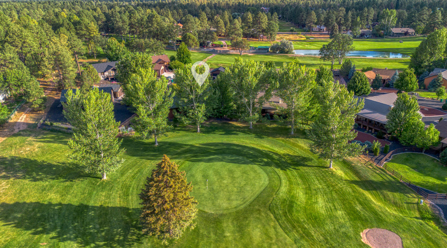 Aerial View 9th Hole!