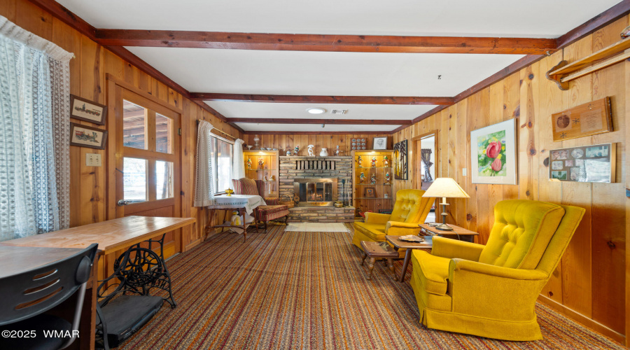 Retro Cabin Family Room