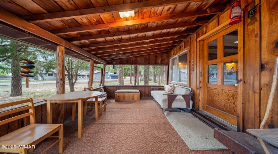Cabin Screened Porch