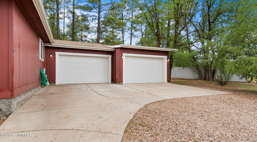 2 Car Attached Garage