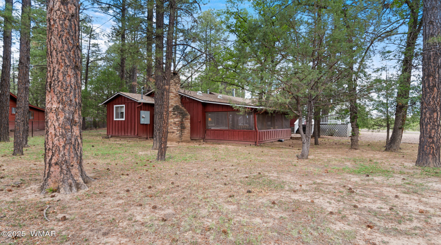 Side View of Home
