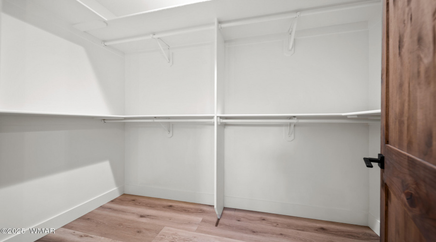 Walk In Primary Closet