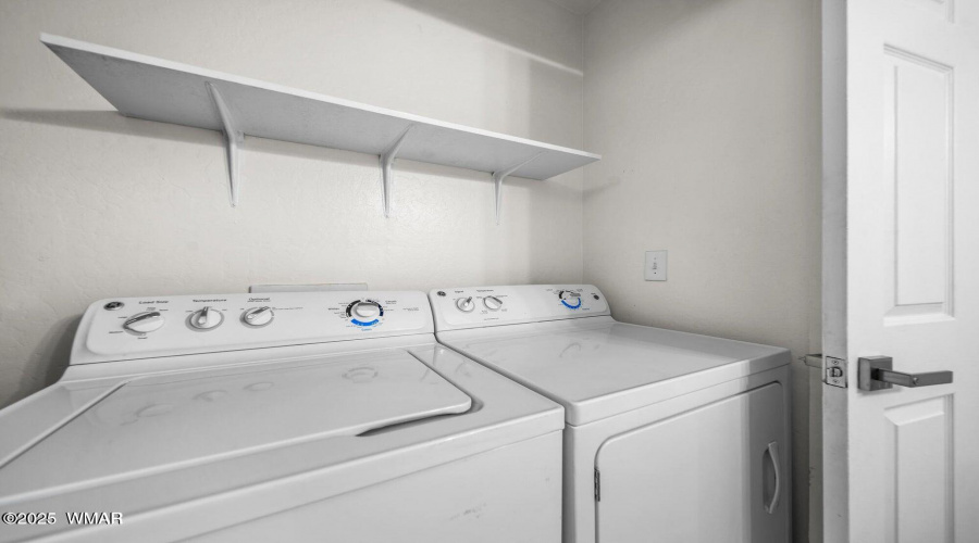 washer and dryer