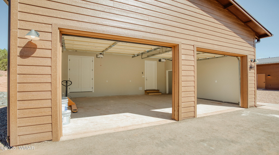 Roomy 2-Car Garage