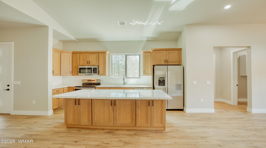 Warm Beautiful Kitchen