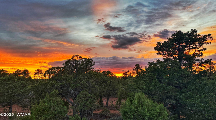 Sunset from the Deck