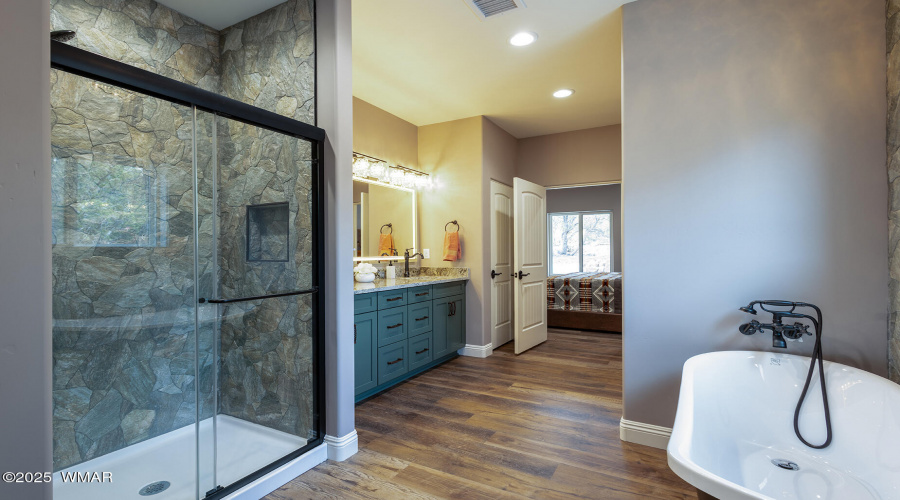 Walk-in Shower in Primary En Suite