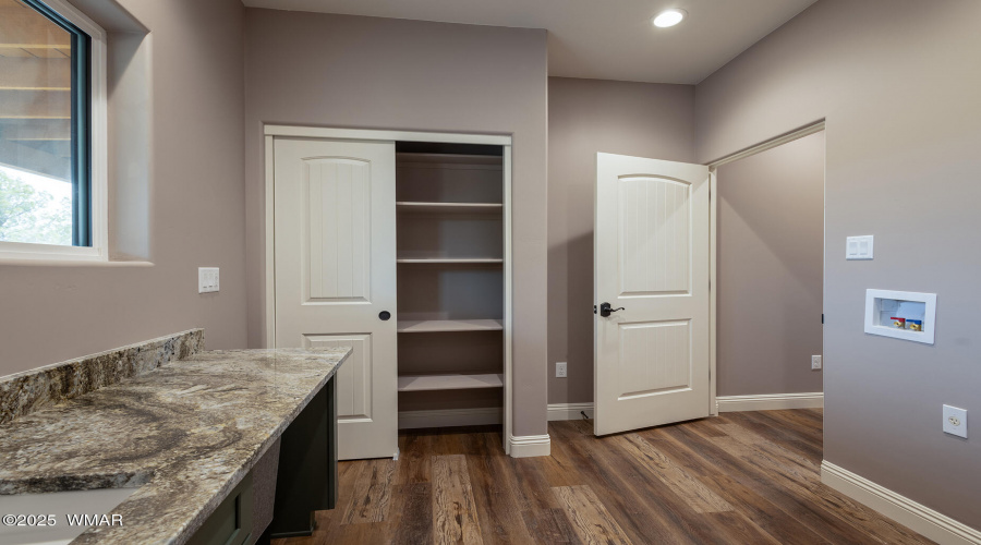 Utility Room w/ storage