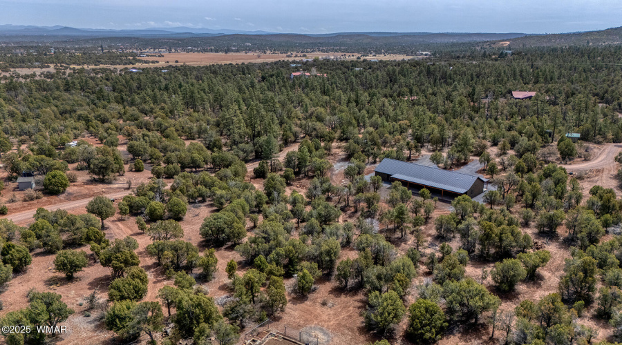 Aerial View Of Community