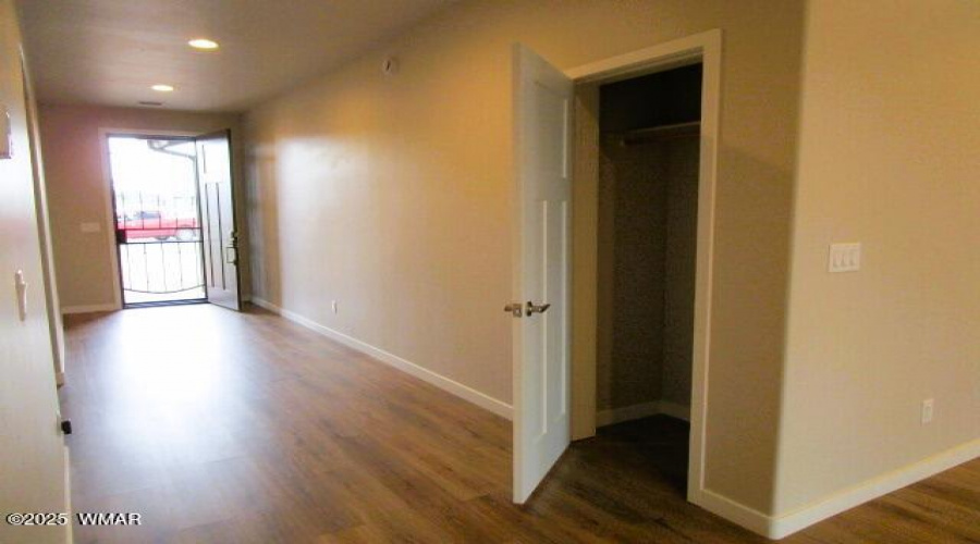 Front hall coat closet
