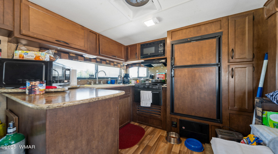Travel Trailer Kitchen Interior