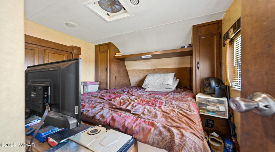 Travel Trailer  Bedroom