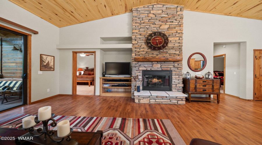 Living Area Gas Fireplace