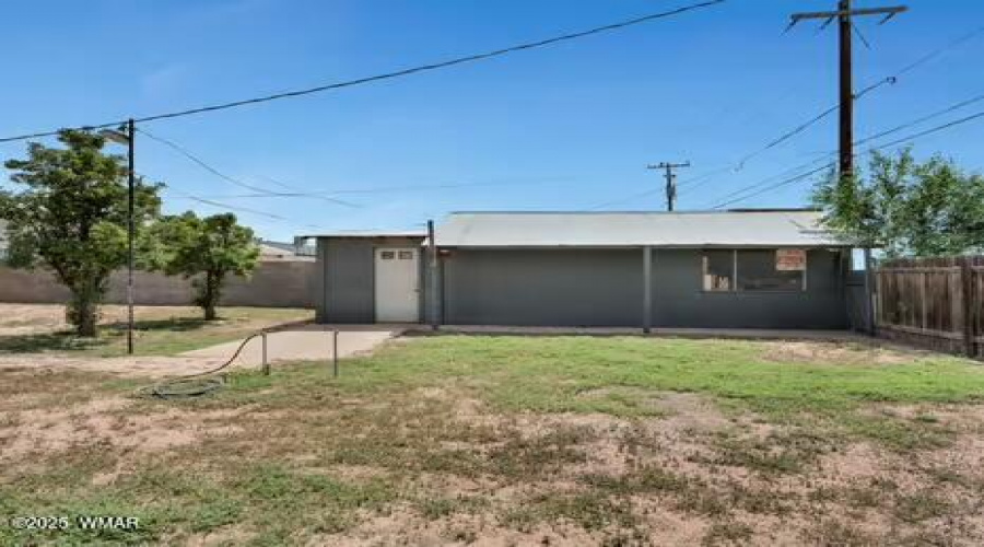 Rear yard