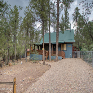 Front View of the Cabin