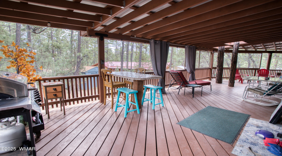 Wrap around Side Deck