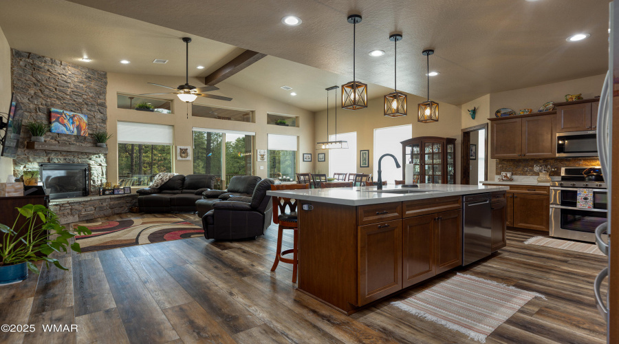 Spacious, open great room