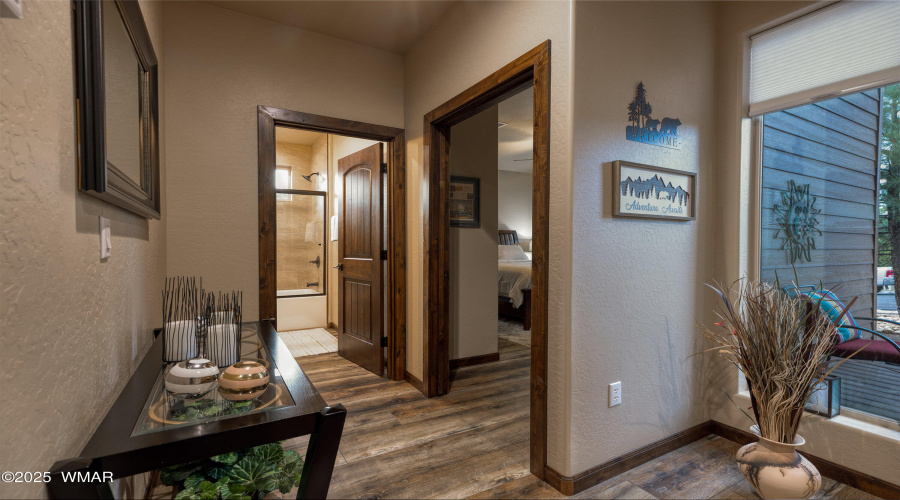 Guest room and bath