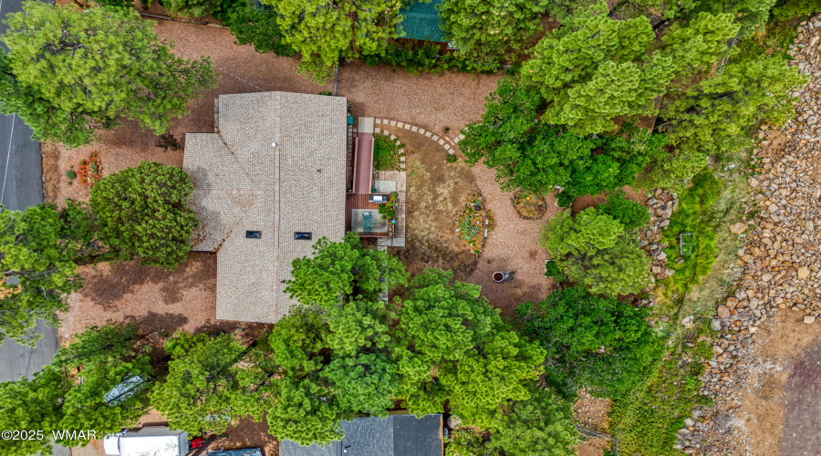 Aerial of property