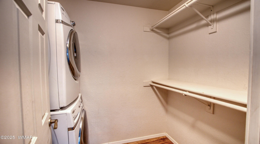 Primary closet