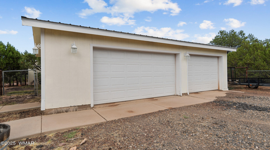 Two Car Garage