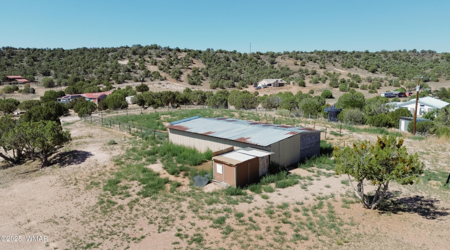 Barn, Corral & Hen House