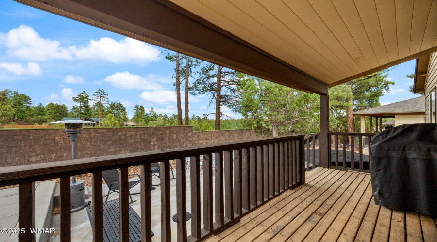 Back deck