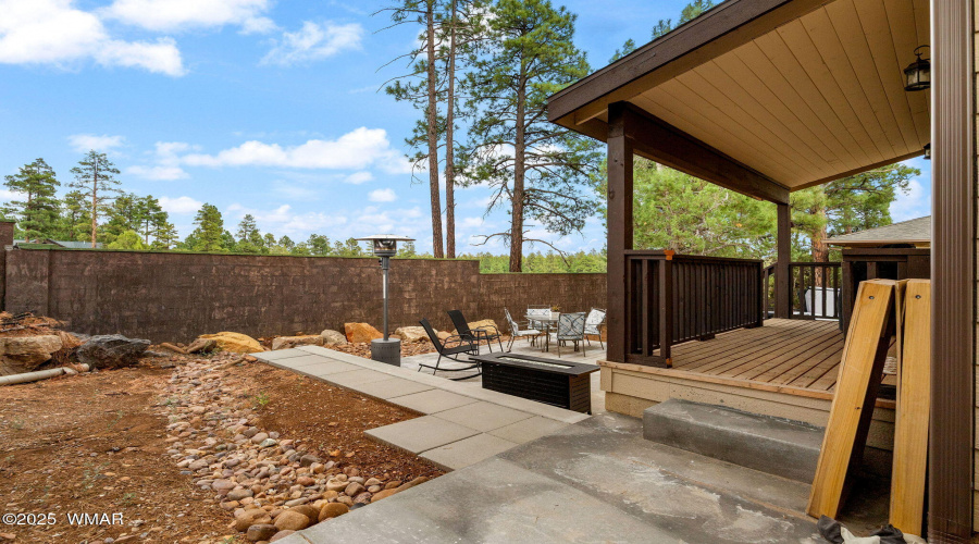 Back yard