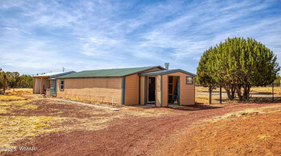 Front View of the Guest Quarters