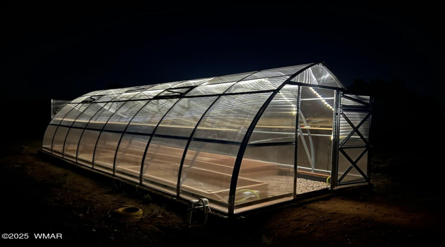 Nighttime View of the Greenhouse