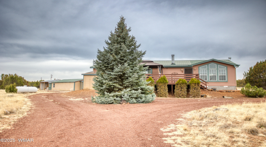 Front View of the Home