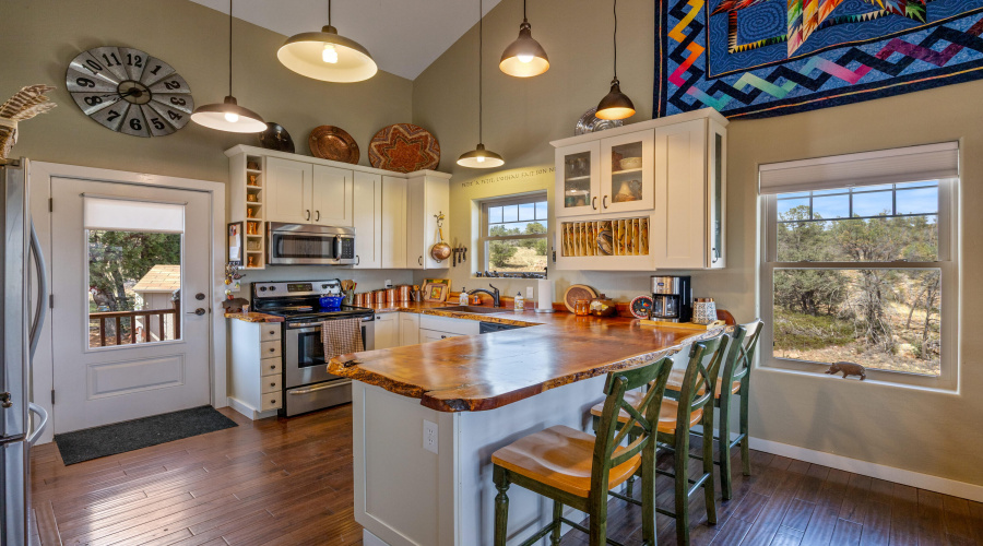 Kitchen from Living Area