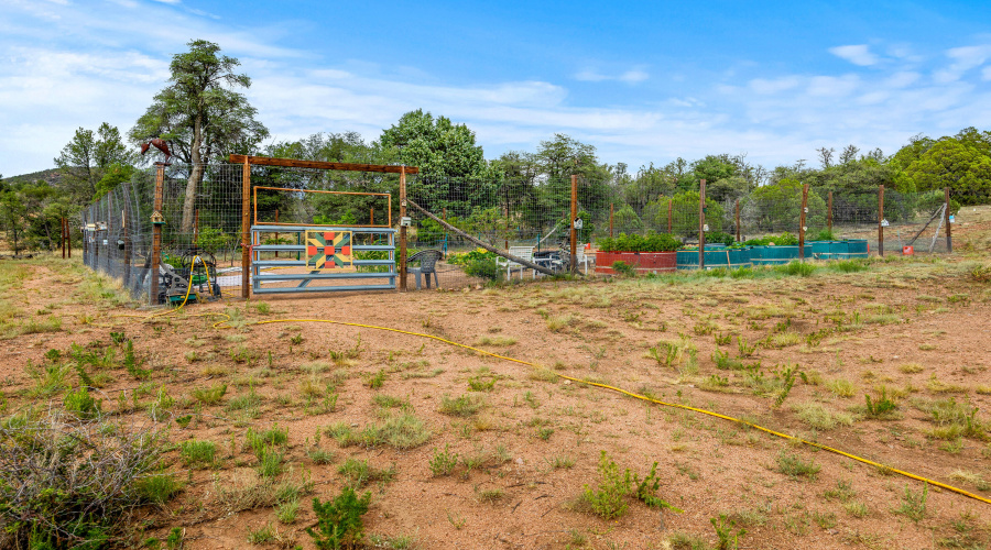 Garden Fenced & Gated