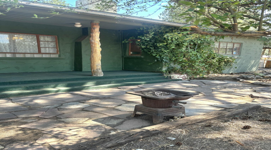 Front Porch & S End of Adobe Hm