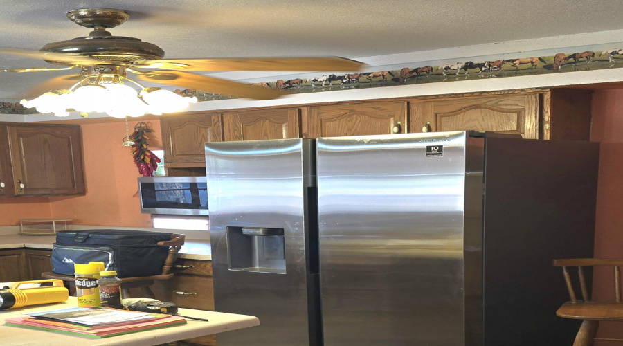 Kitch Stainless Samsung Frig