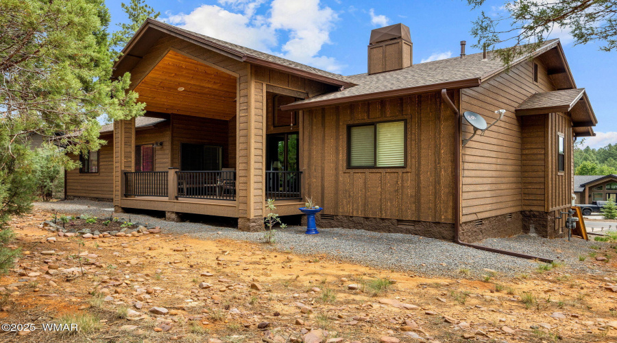 Back/Side View of Home